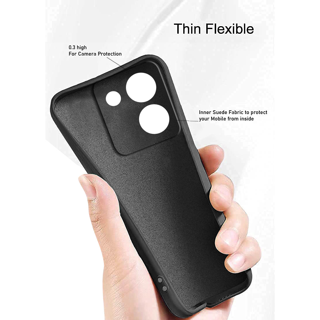 Liquid Silicone Case for Vivo Y36 4G