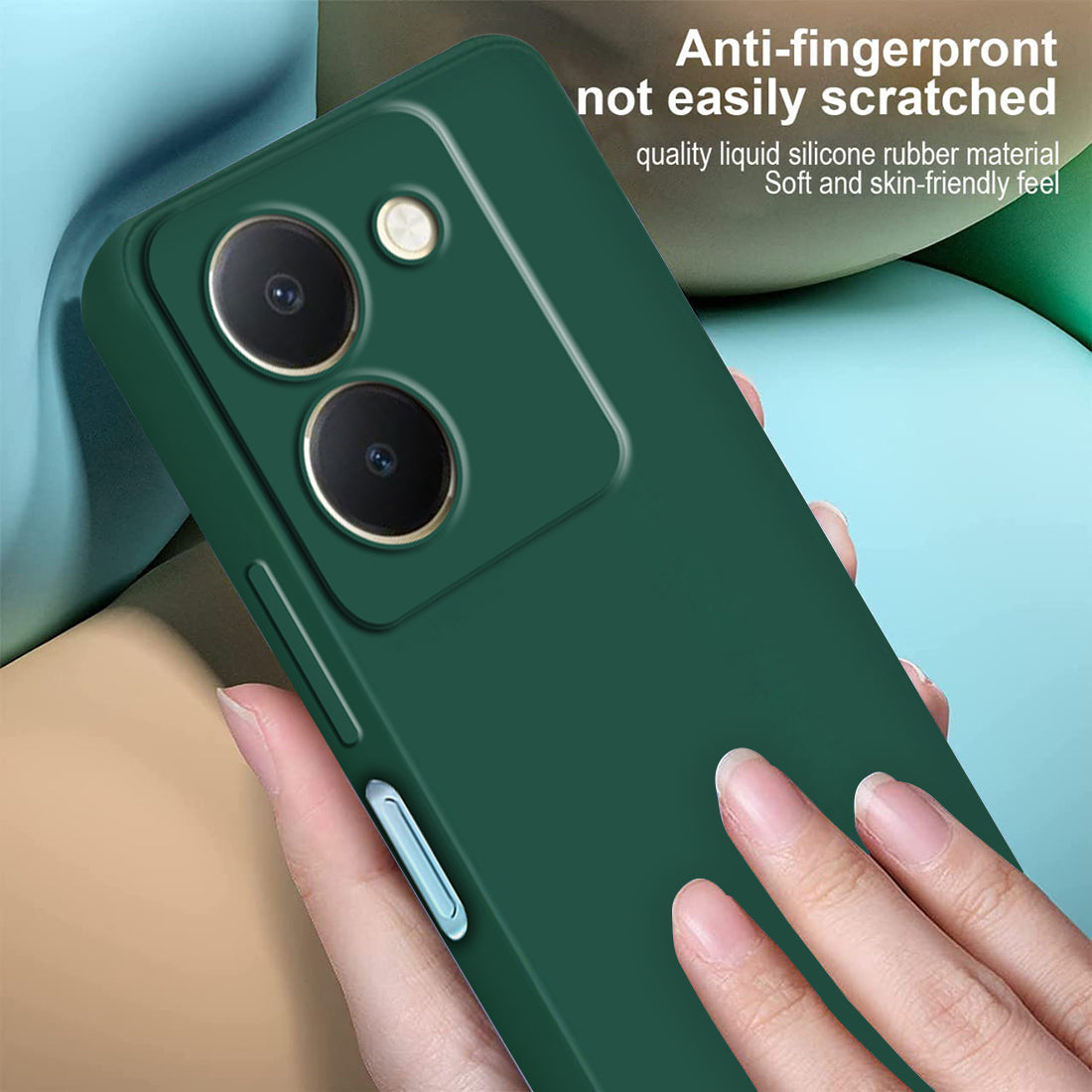 Liquid Silicone Case for Vivo Y36 4G