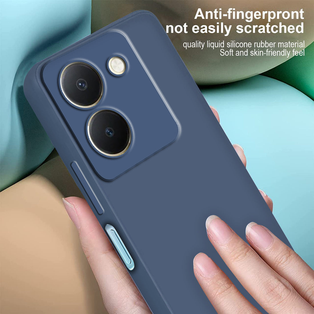 Liquid Silicone Case for Vivo Y36 4G