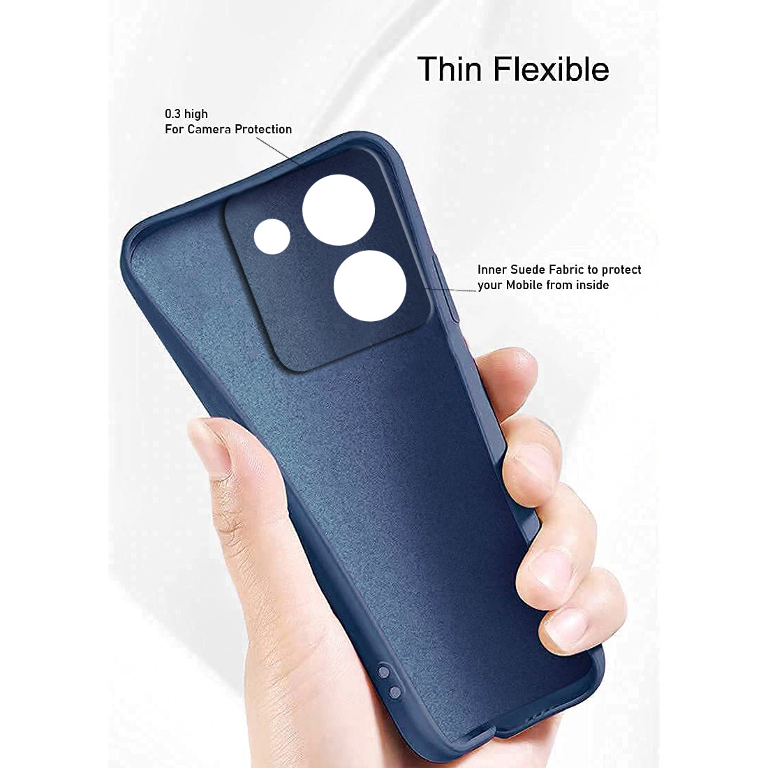 Liquid Silicone Case for Vivo Y36 4G
