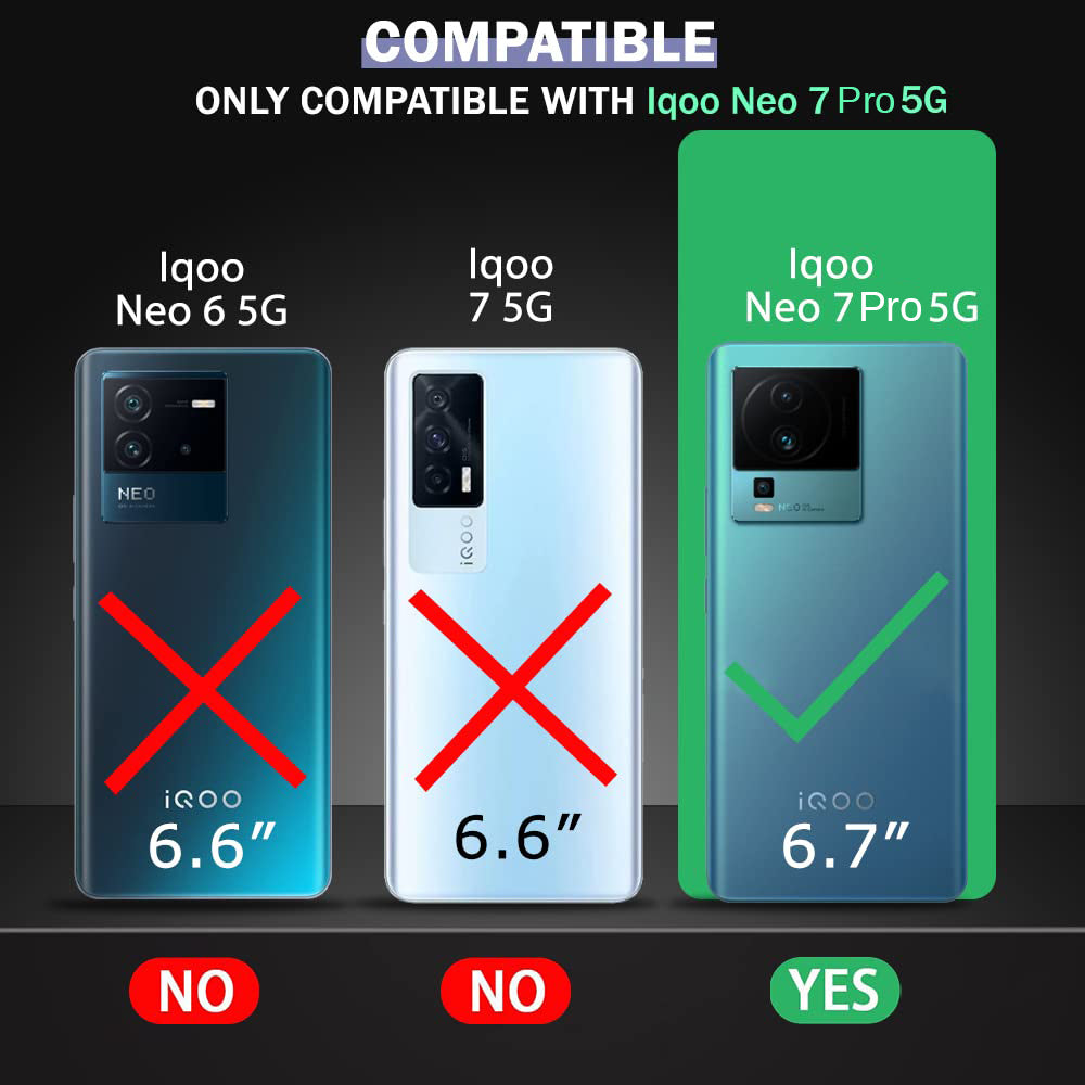 Liquid Silicone Case for iQOO Neo 7 Pro 5G / Neo 7 5G
