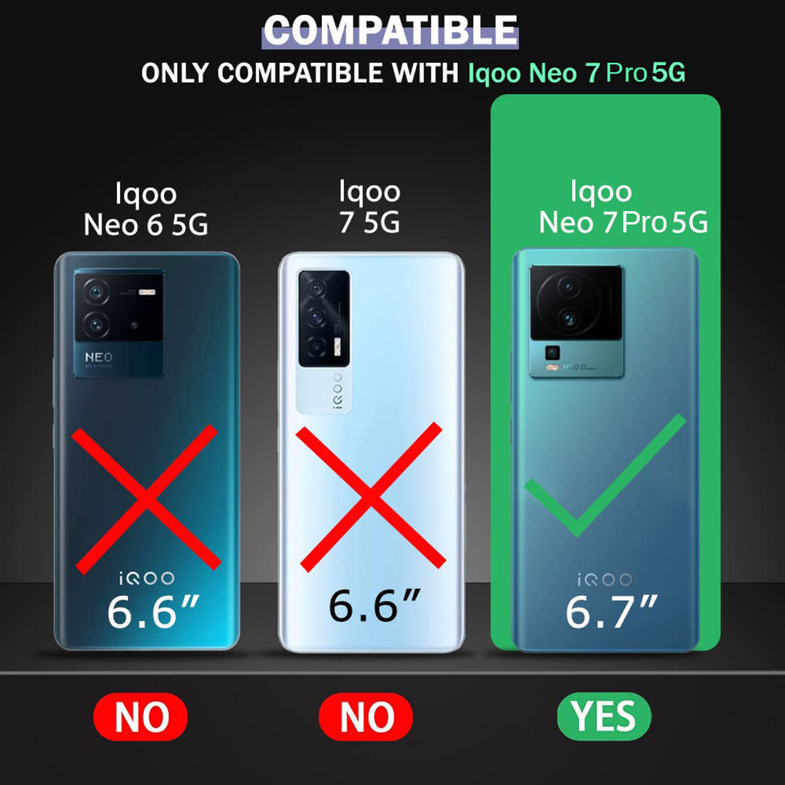 Liquid Silicone Case for iQOO Neo 7 Pro 5G / Neo 7 5G