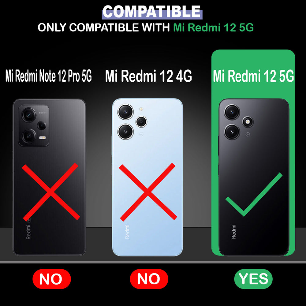 Liquid Silicone Case for Mi Redmi 12 5G