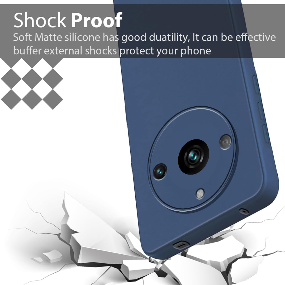 Liquid Silicone Case for Realme Narzo 60 5G