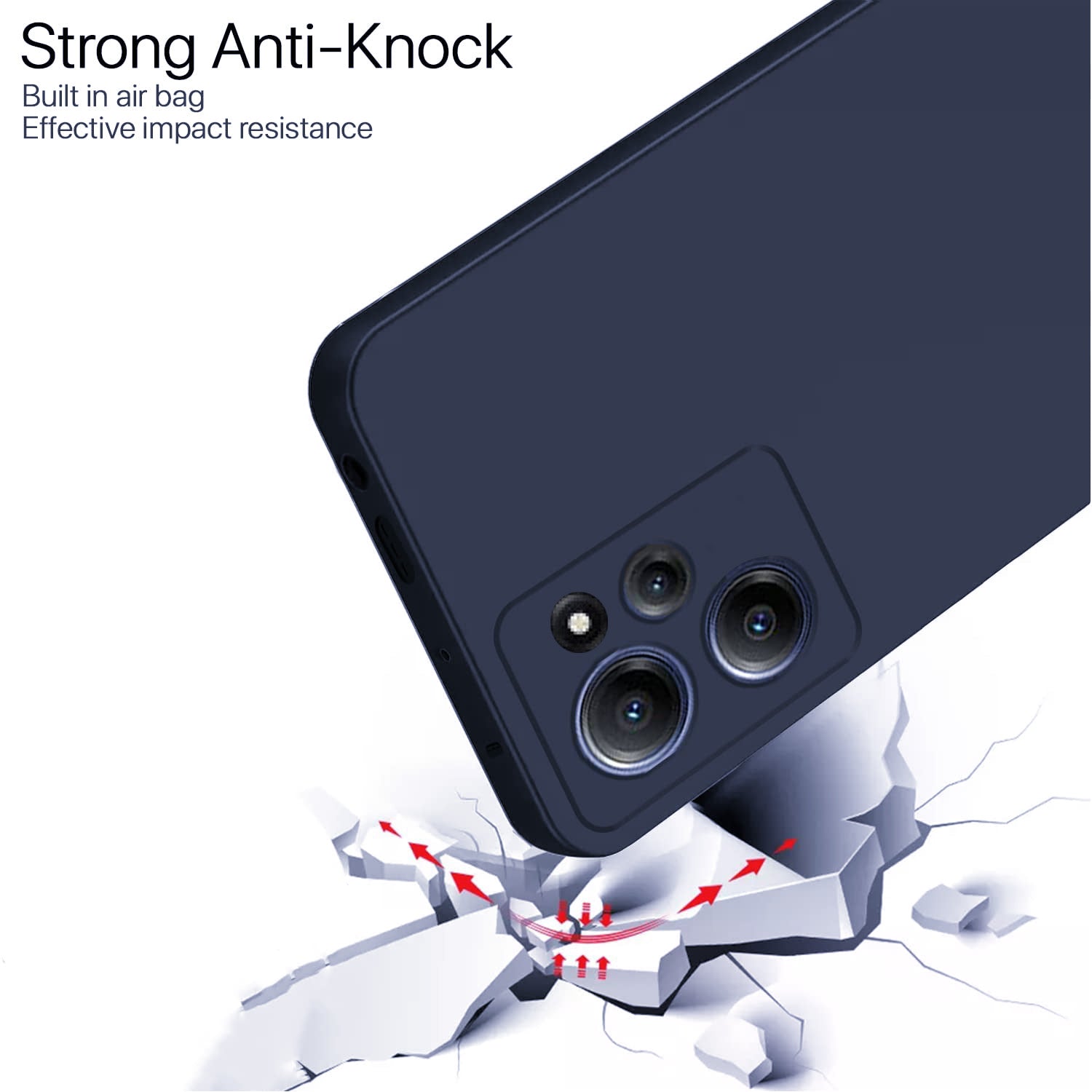 Liquid Silicone Case for Mi Redmi 12 4G