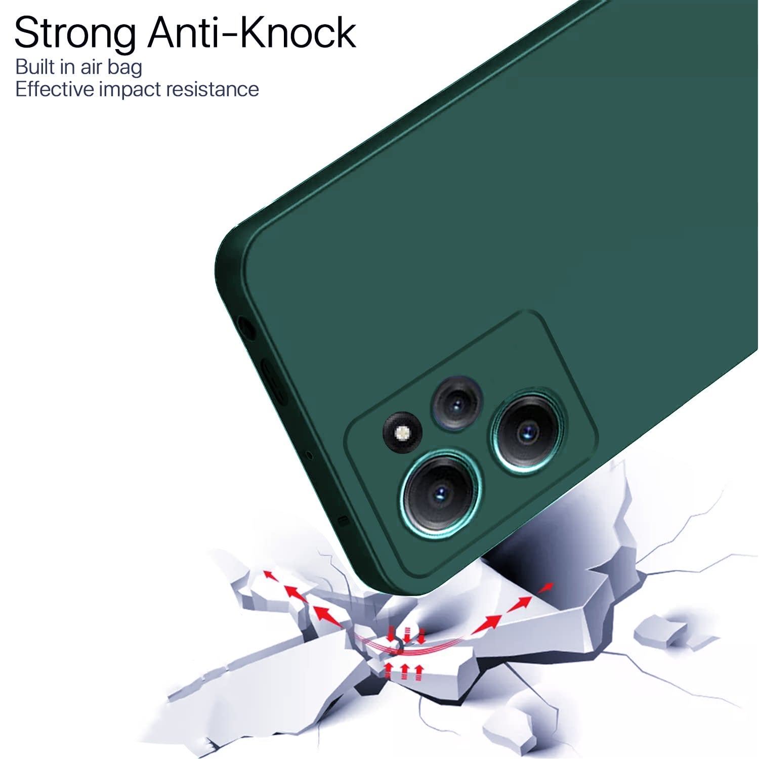 Liquid Silicone Case for Mi Redmi 12 4G