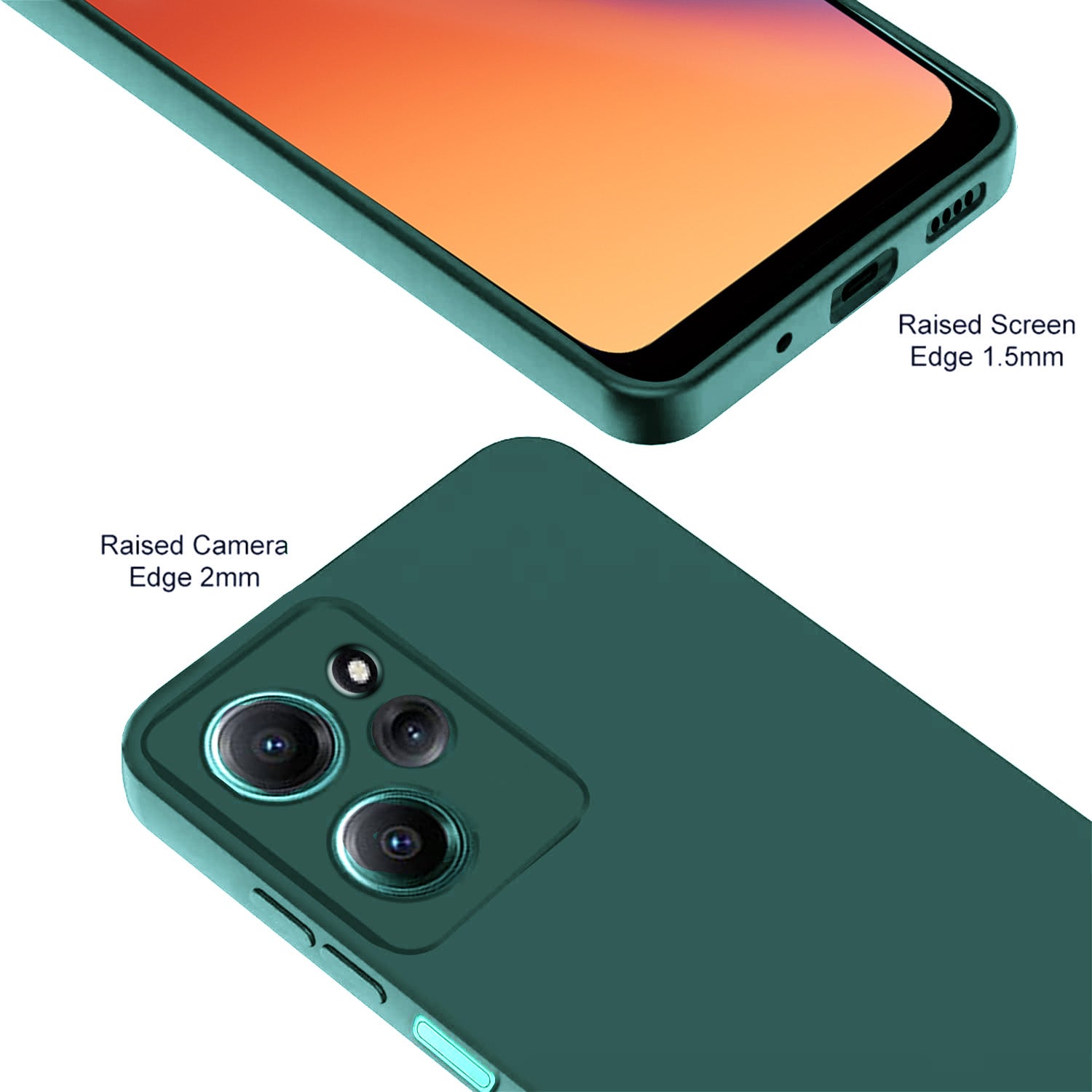 Liquid Silicone Case for Mi Redmi 12 4G