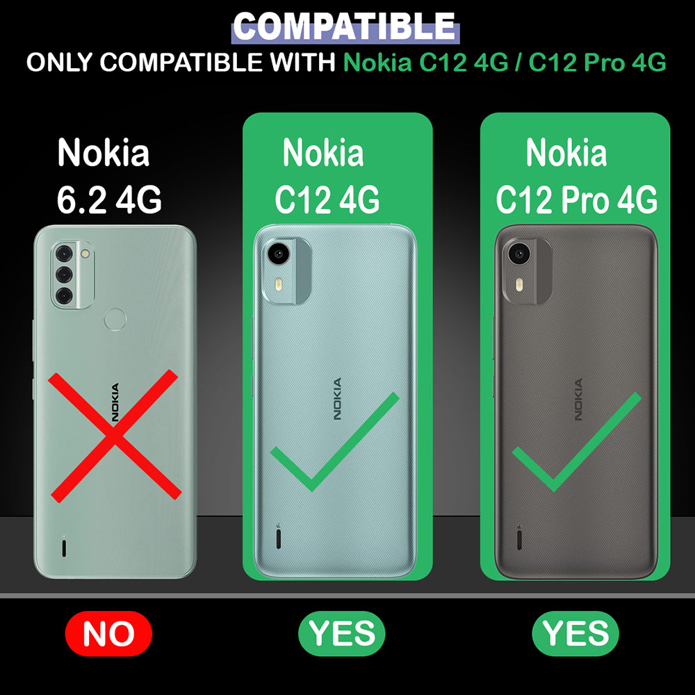 Liquid Silicone Case for Nokia C12 4G / C12 Pro 4G