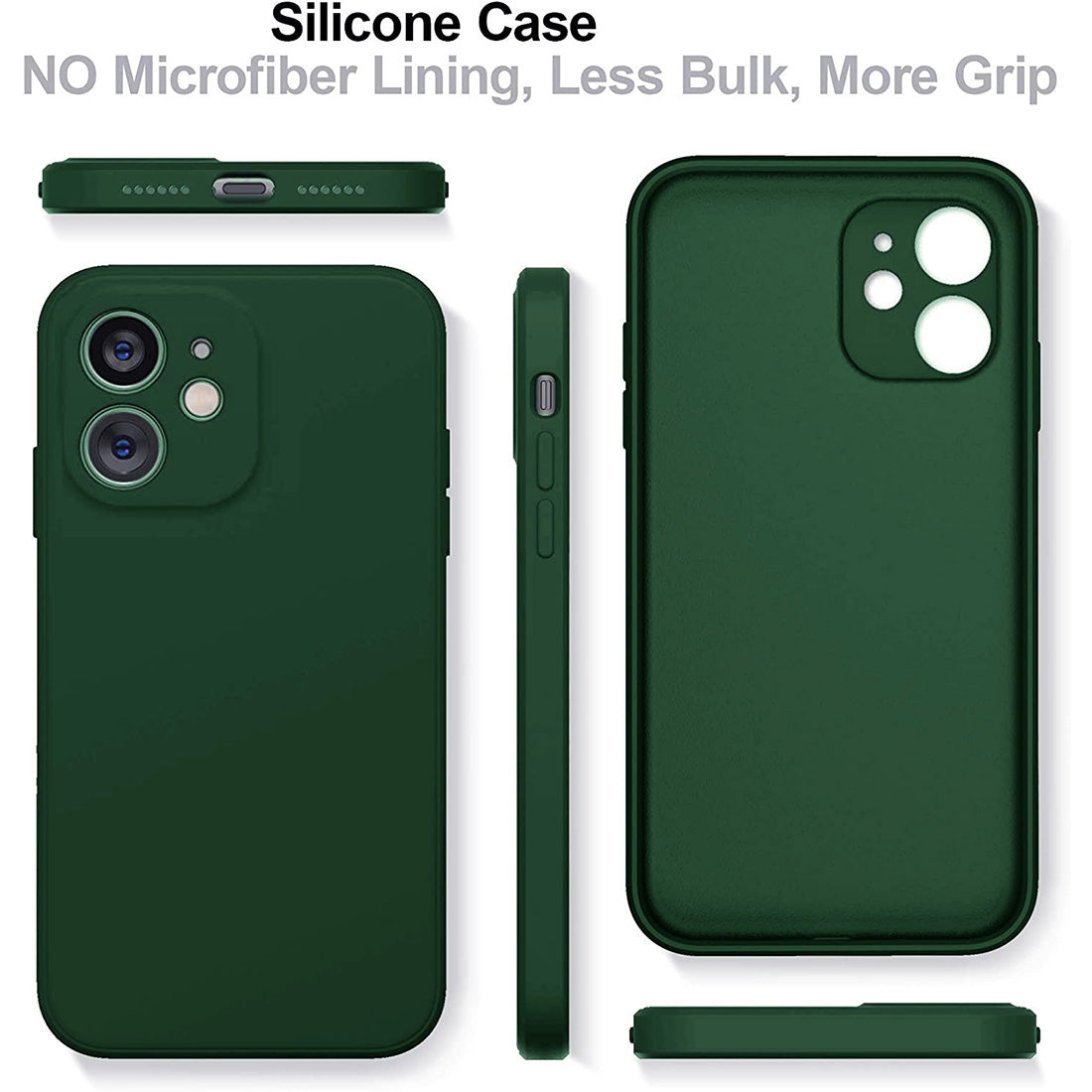 Liquid Silicone Case for Apple iPhone 12