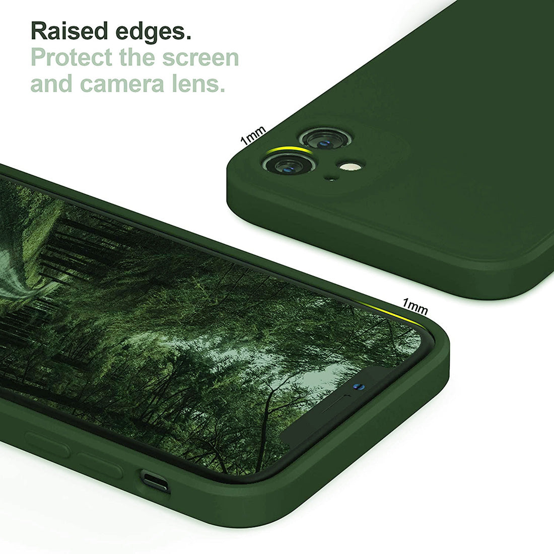 Liquid Silicone Case for Apple iPhone 12