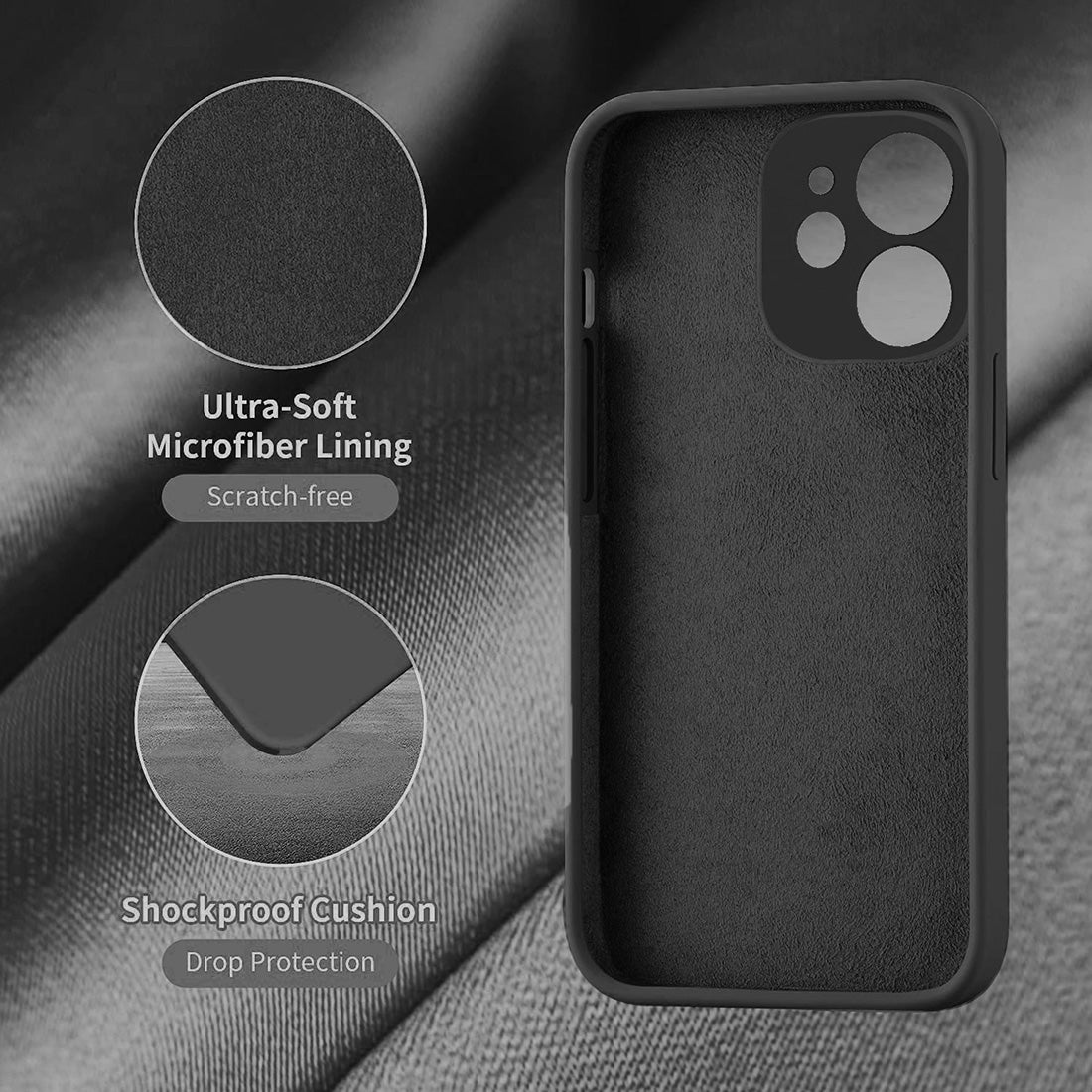 Liquid Silicone Case for Apple iPhone 12 Mini