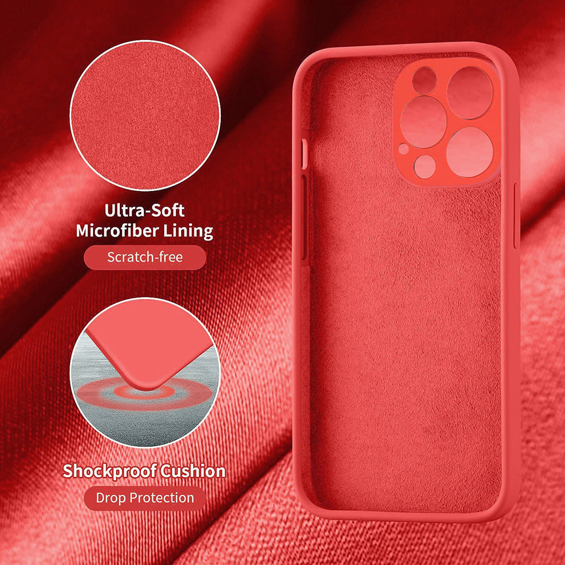 Liquid Silicone Case for Apple iPhone 13 Pro Max