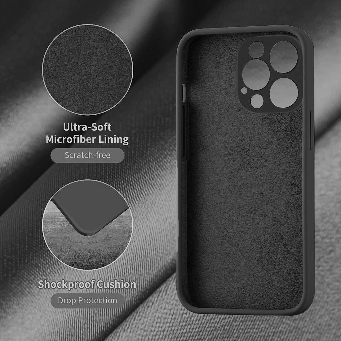 Liquid Silicone Case for Apple iPhone 13 Pro