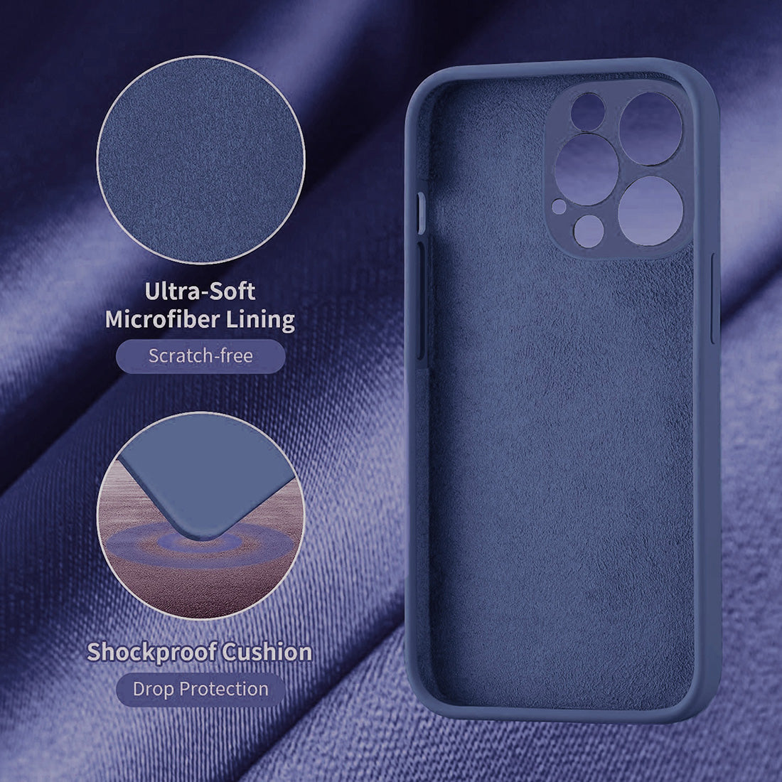 Liquid Silicone Case for Apple iPhone 13 Pro
