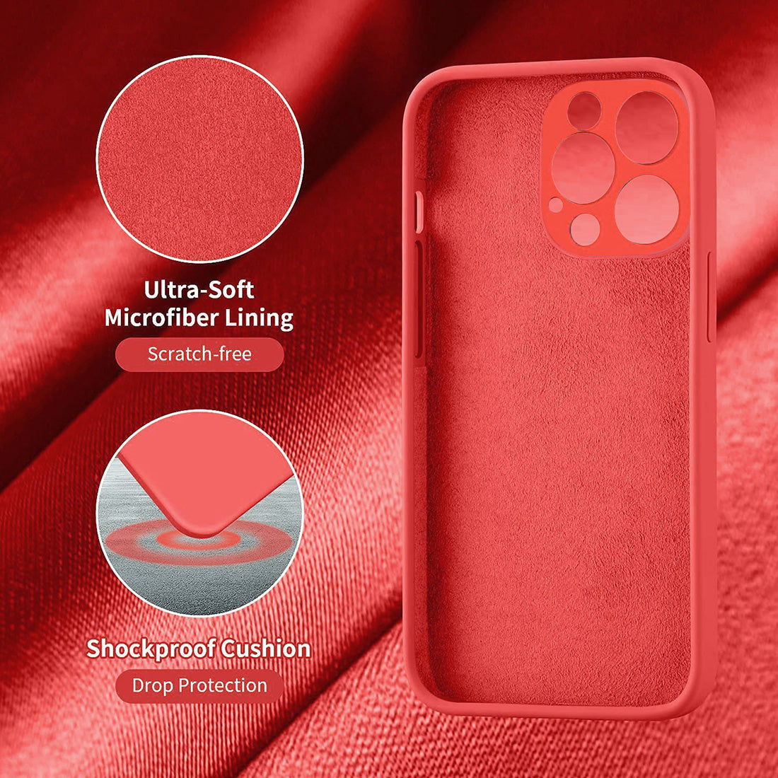 Liquid Silicone Case for Apple iPhone 13 Pro