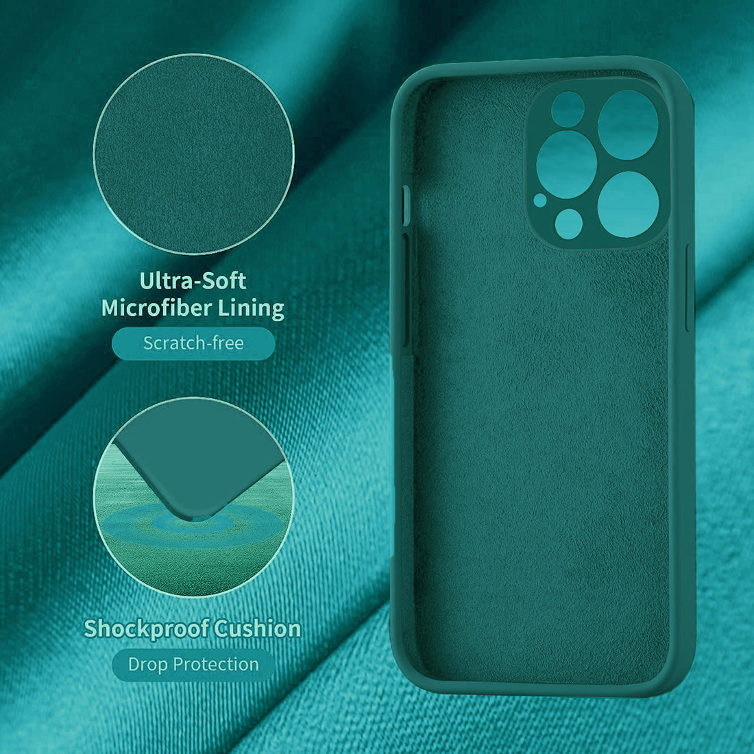 Liquid Silicone Case for Apple iPhone 13 Pro