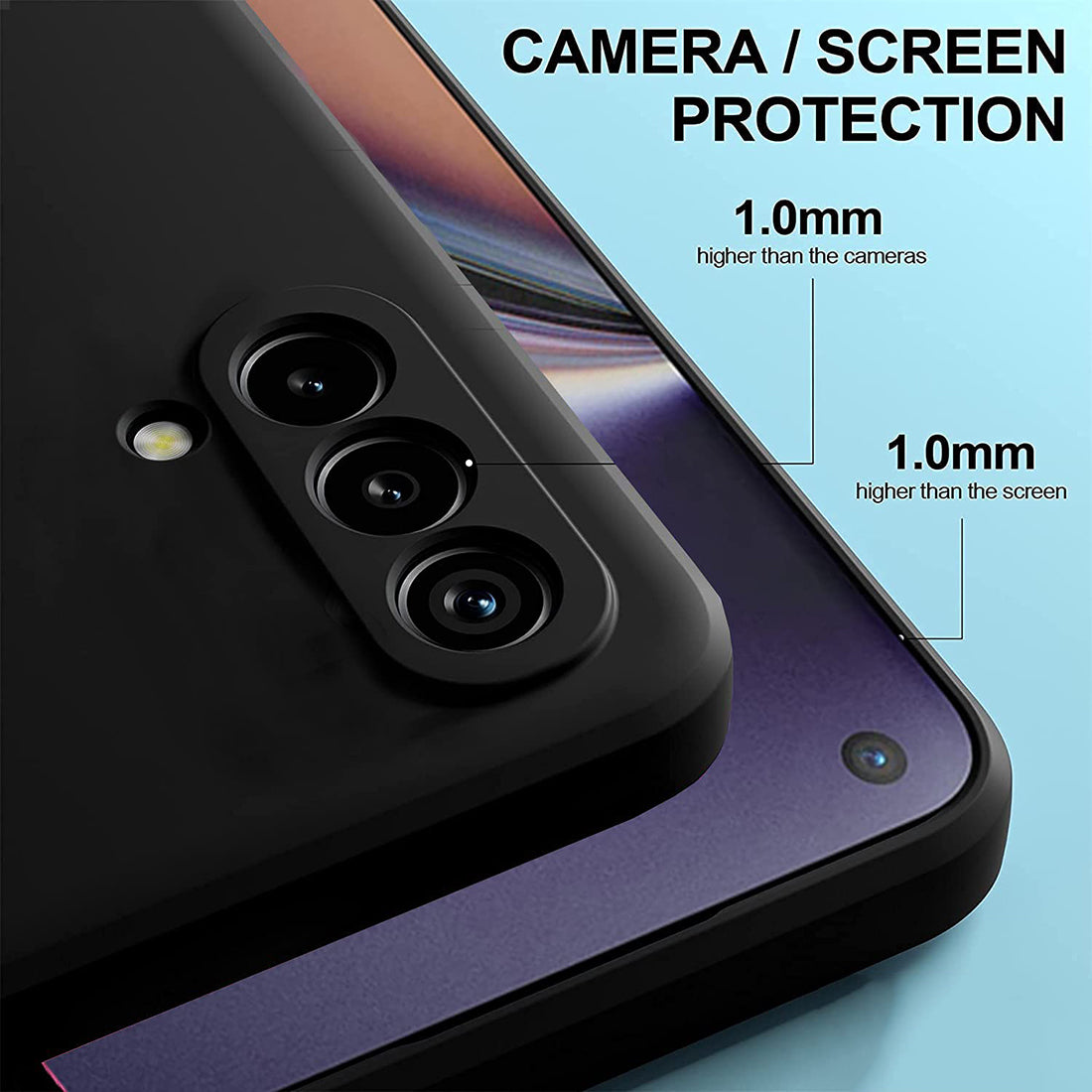 Matte Liquid Silicone Case for OnePlus Nord CE 5G