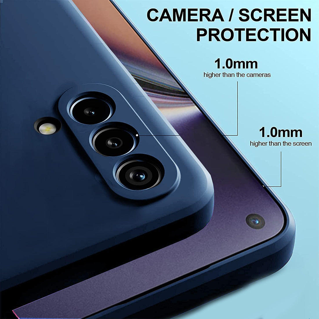 Matte Liquid Silicone Case for OnePlus Nord CE 5G