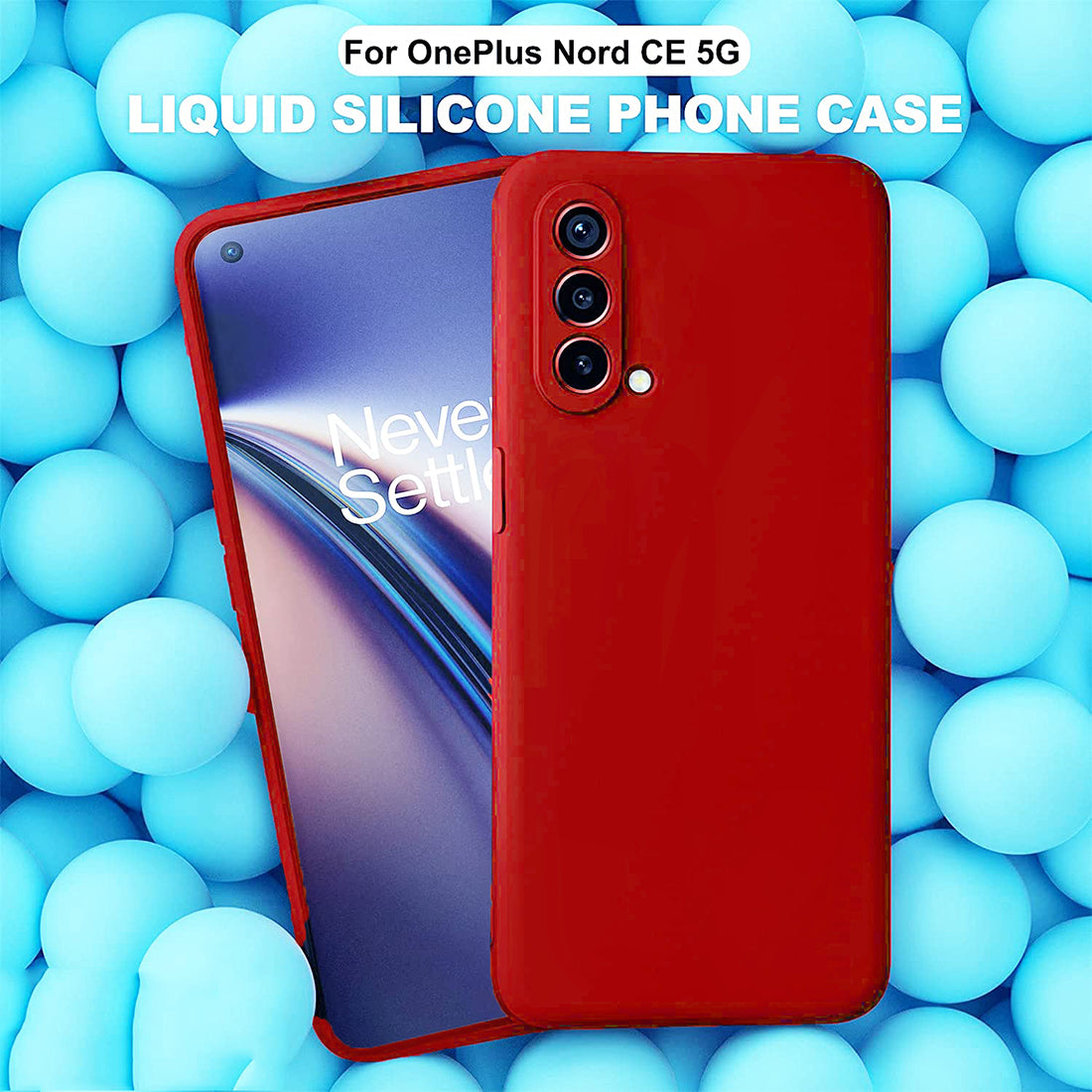 Liquid Silicone Case for OnePlus Nord CE 5G
