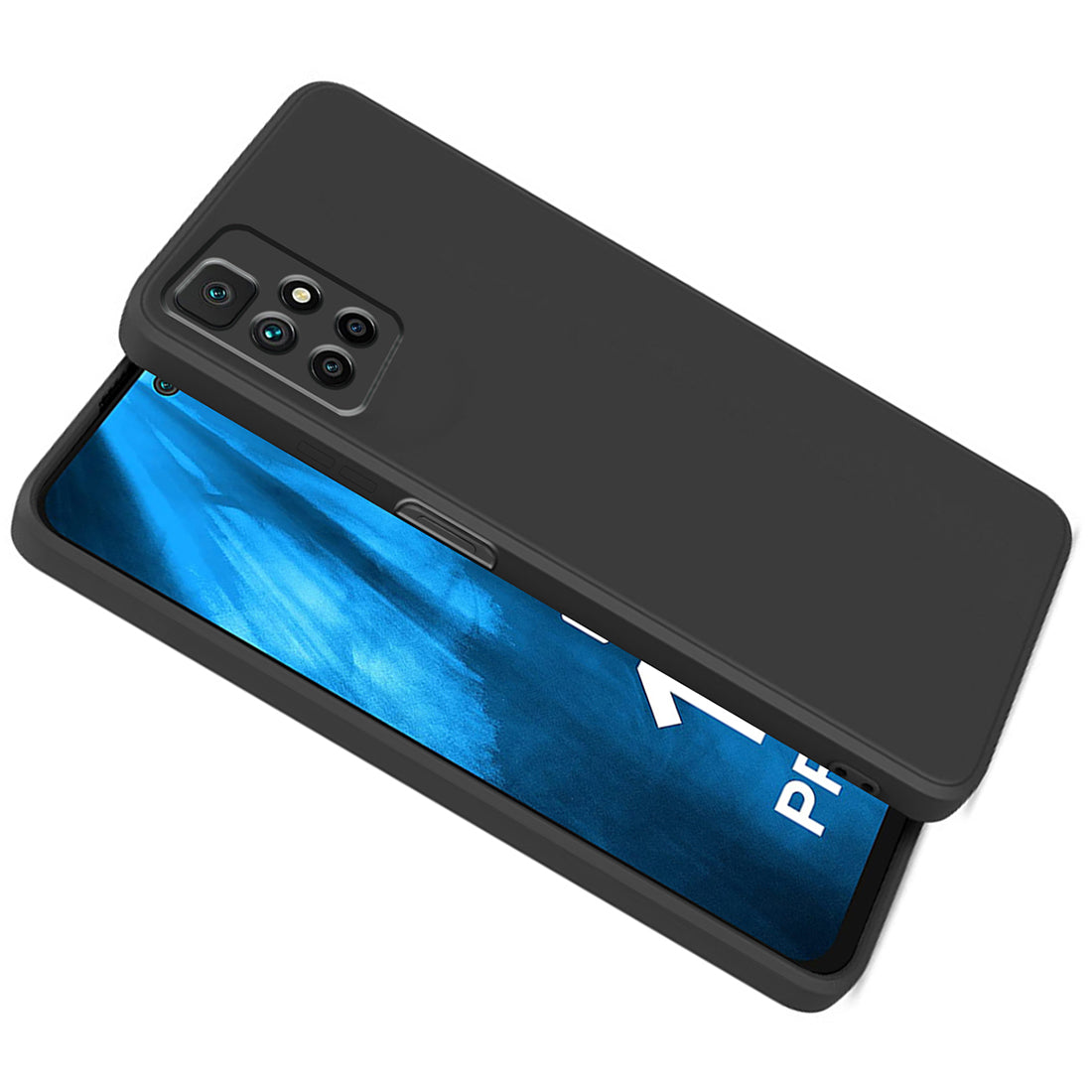 Shockproof Liquid Silicone Case for Mi Redmi 10 Prime 4G