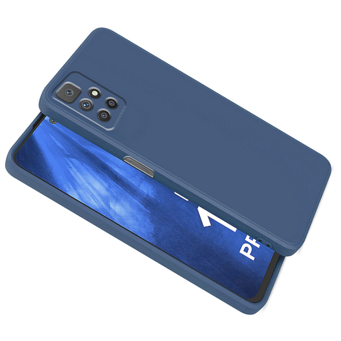 Shockproof Liquid Silicone Case for Mi Redmi 10 Prime 4G