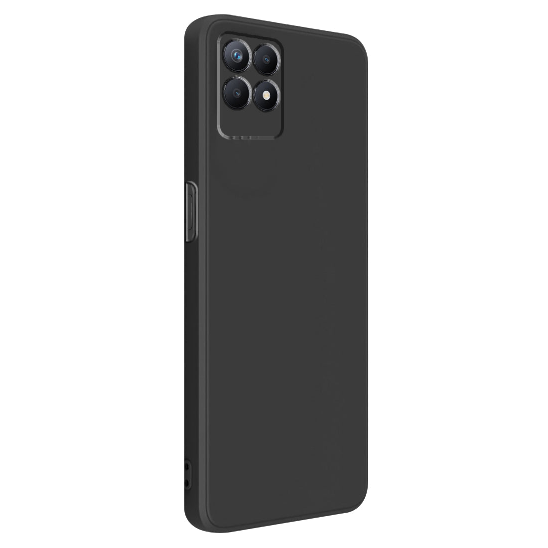 Shockproof Liquid Silicone Case for Realme 8i 4G / Narzo 50 4G