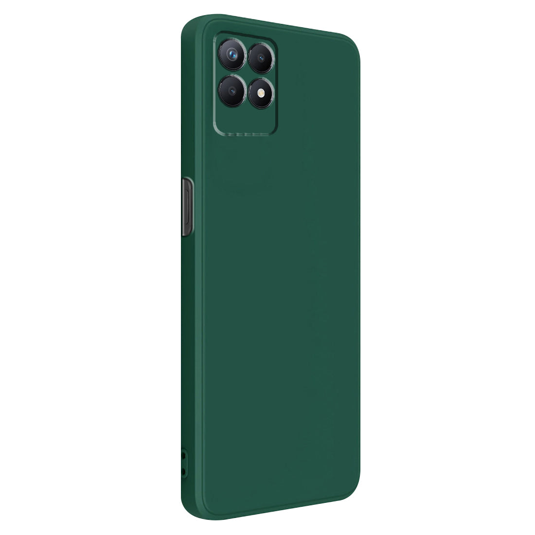 Shockproof Liquid Silicone Case for Realme 8i 4G / Narzo 50 4G