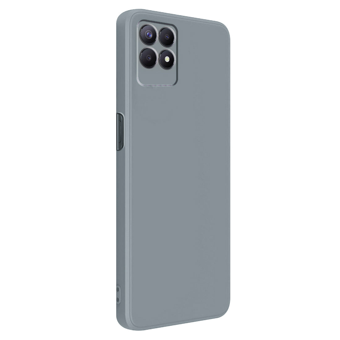 Shockproof Liquid Silicone Case for Realme 8i 4G / Narzo 50 4G