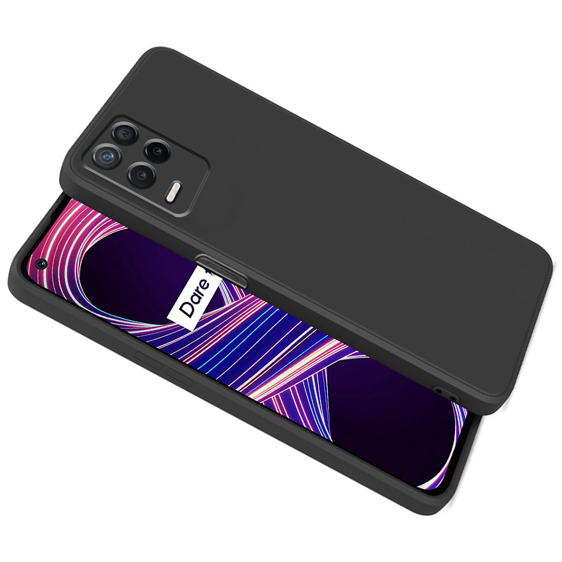 Shockproof Liquid Silicone Case for Realme 8 5G / 8S 5G