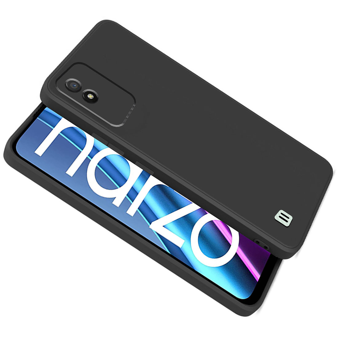 Shockproof Liquid Silicone Case for Realme Narzo 50i 4G