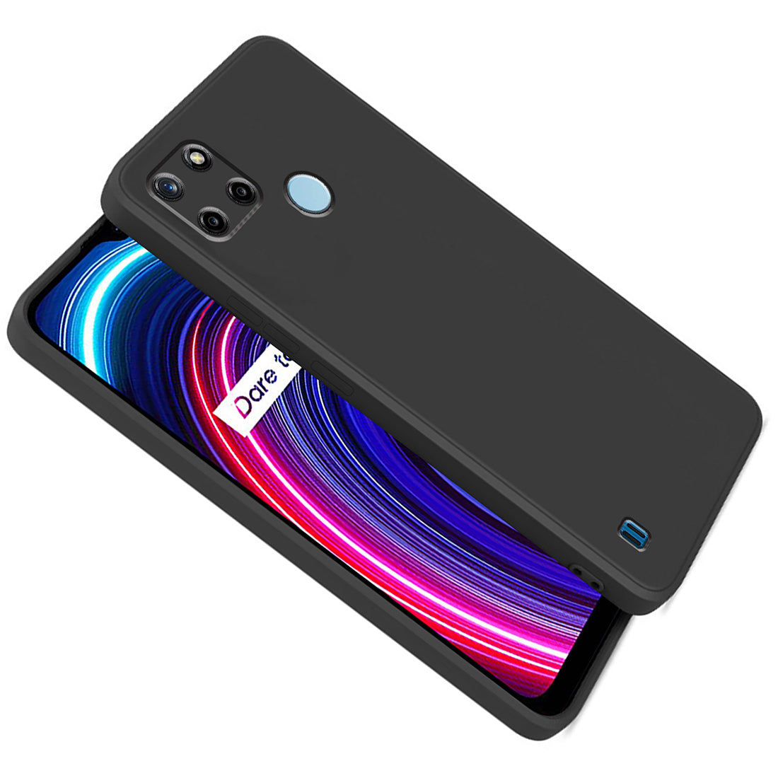 Shockproof Liquid Silicone Case for Realme C25Y 4G / C21Y 4G