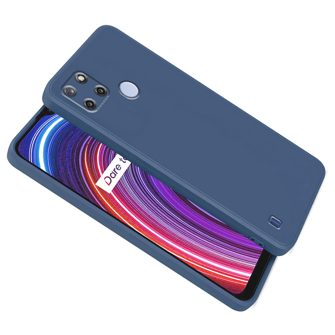 Shockproof Liquid Silicone Case for Realme C25Y 4G / C21Y 4G