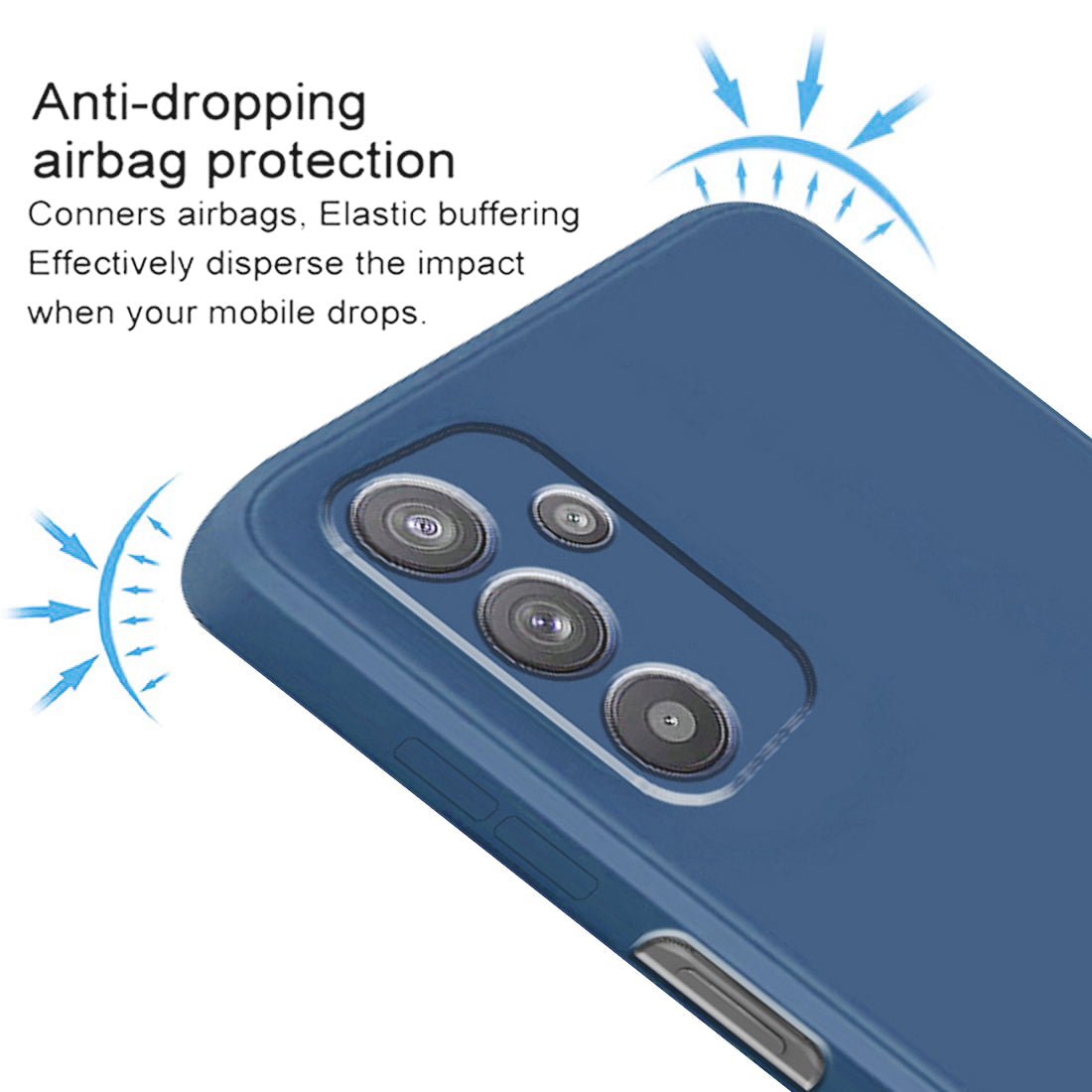 Shockproof Liquid Silicone Case for Samsung Galaxy M52 5G