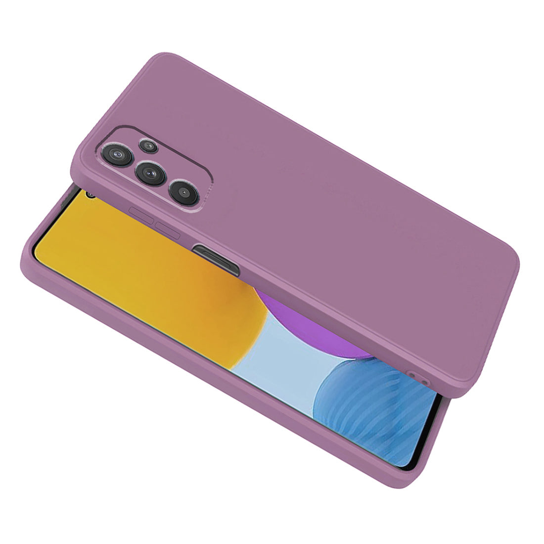Shockproof Liquid Silicone Case for Samsung Galaxy M52 5G