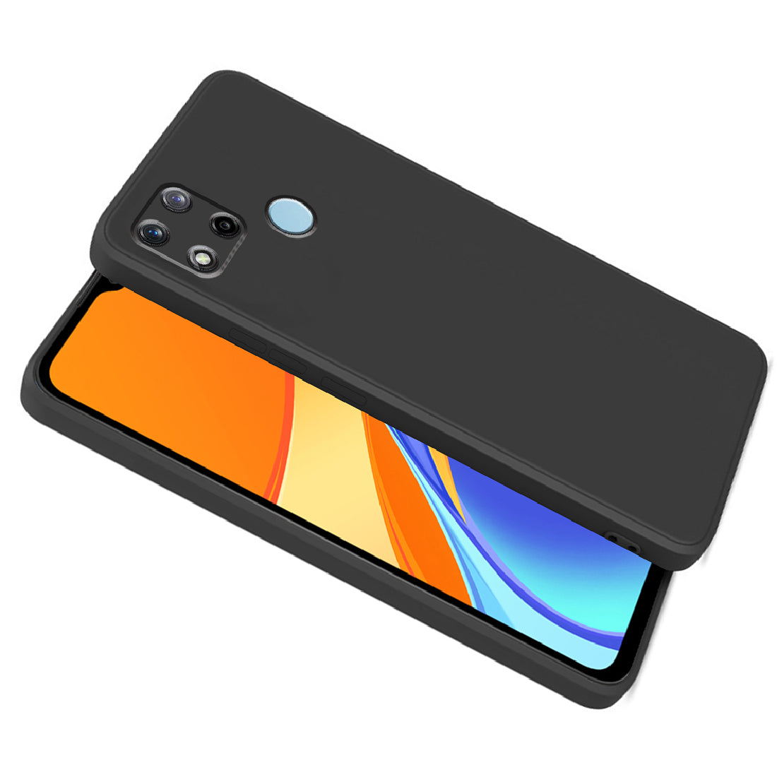 Shockproof Liquid Silicone Case for Mi Redmi 9 / 9C / 9 Activ / Poco C31 / C3