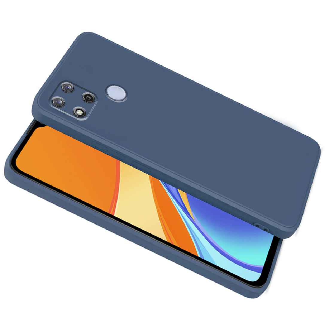 Shockproof Liquid Silicone Case for Mi Redmi 9 / 9C / 9 Activ / Poco C31 / C3