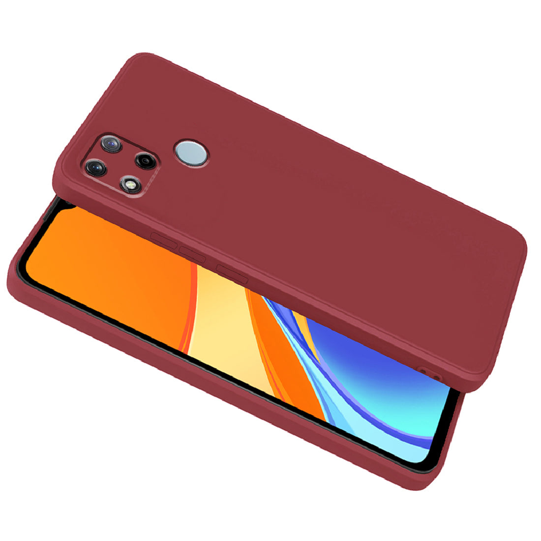 Shockproof Liquid Silicone Case for Mi Redmi 9 / 9C / 9 Activ / Poco C31 / C3
