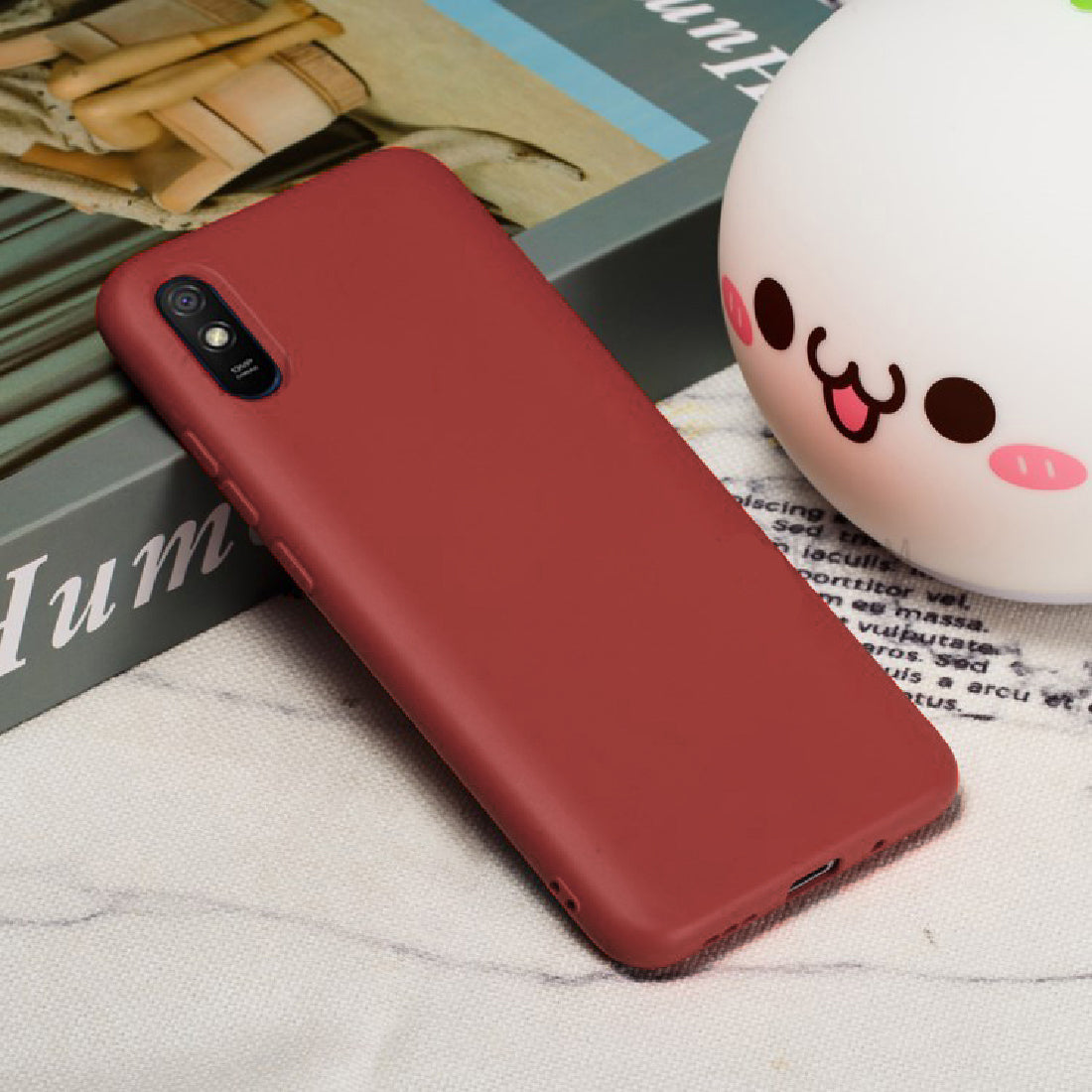 Shockproof Liquid Silicone Case for Mi Redmi 9A / 9A Sport / 9i / 9i Sport