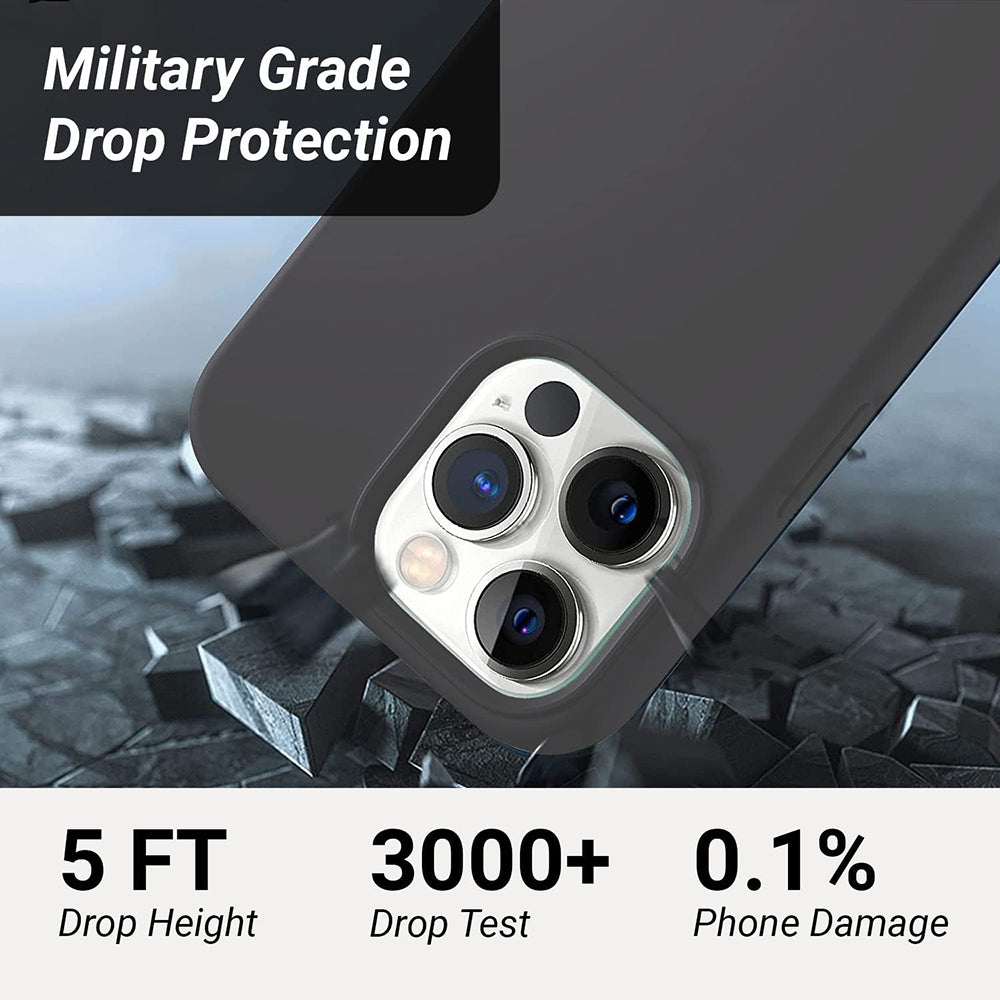 Shockproof Liquid Silicone Case for Apple iPhone 13 Pro Max