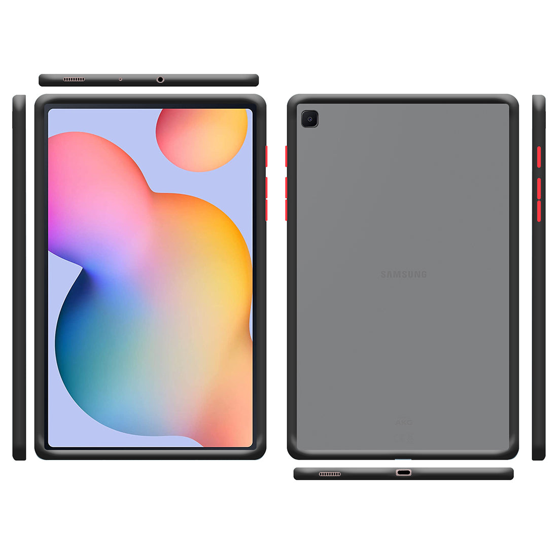 Smoke Tab Back Case Cover for Samsung Galaxy Tab S6 Lite (10.4 inch)