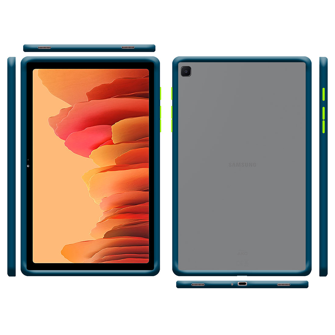 Smoke Tab Back Case Cover for Samsung Galaxy Tab A7 (10.4 inch)