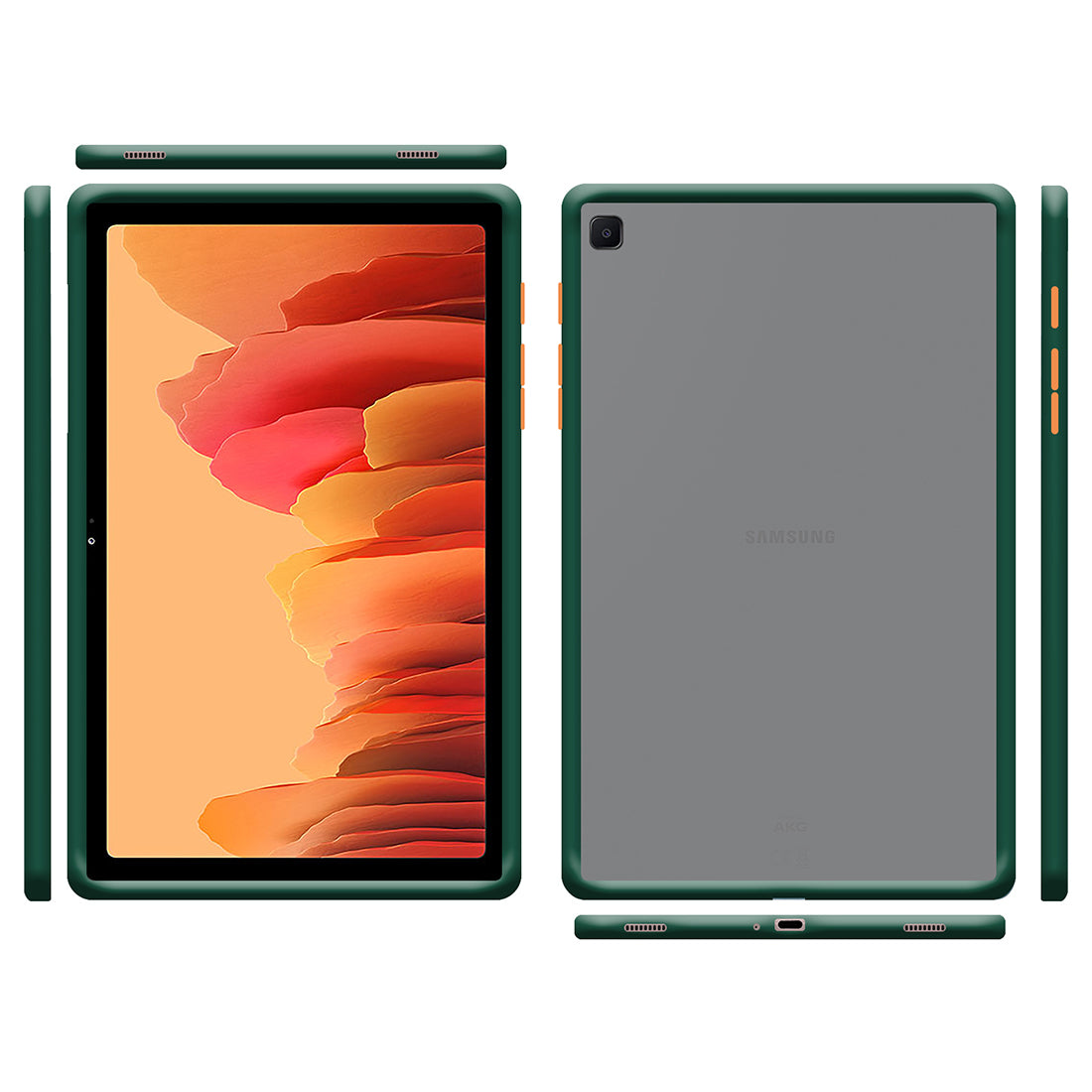 Smoke Tab Back Case Cover for Samsung Galaxy Tab A7 (10.4 inch)
