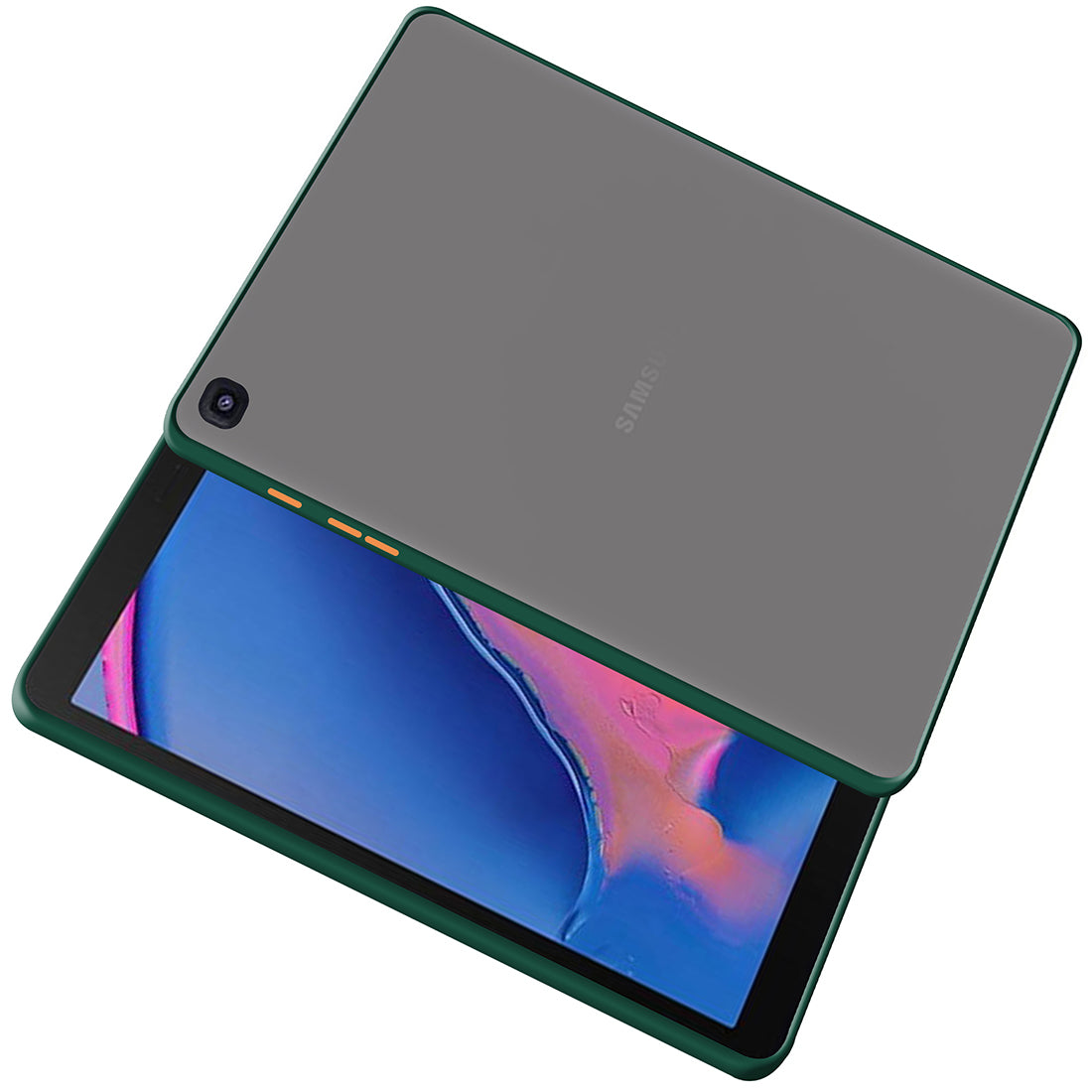 Smoke Tab Back Case Cover for Samsung Galaxy Tab P205 (8 inch)