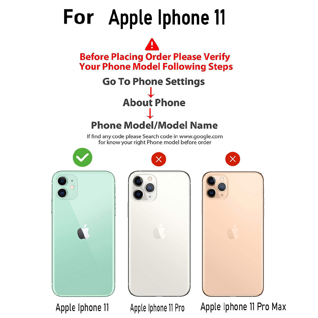 Camera Protection Bumper Cover for Apple iPhone 11
