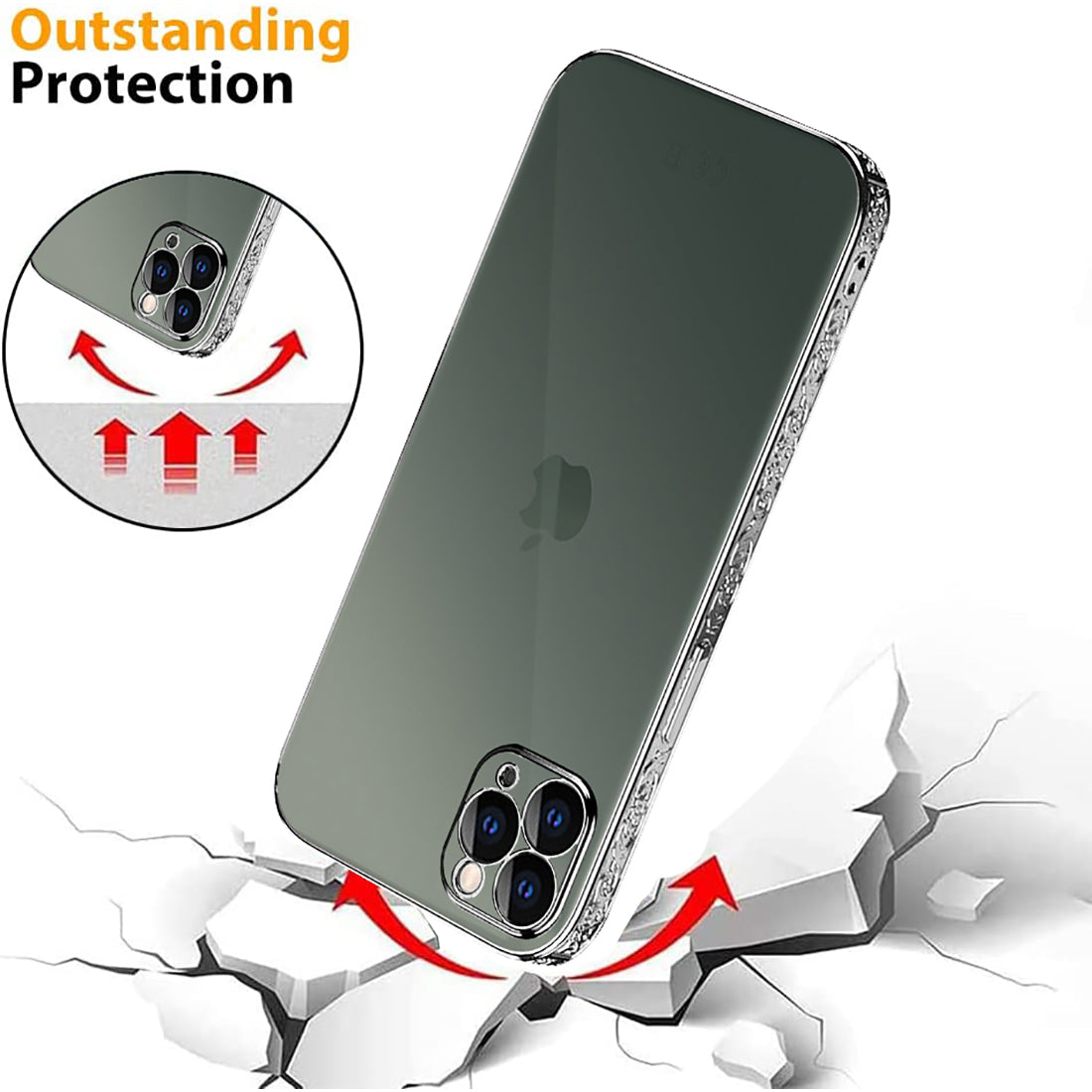 Camera Protection Bumper Cover for Apple iPhone 11 Pro Max