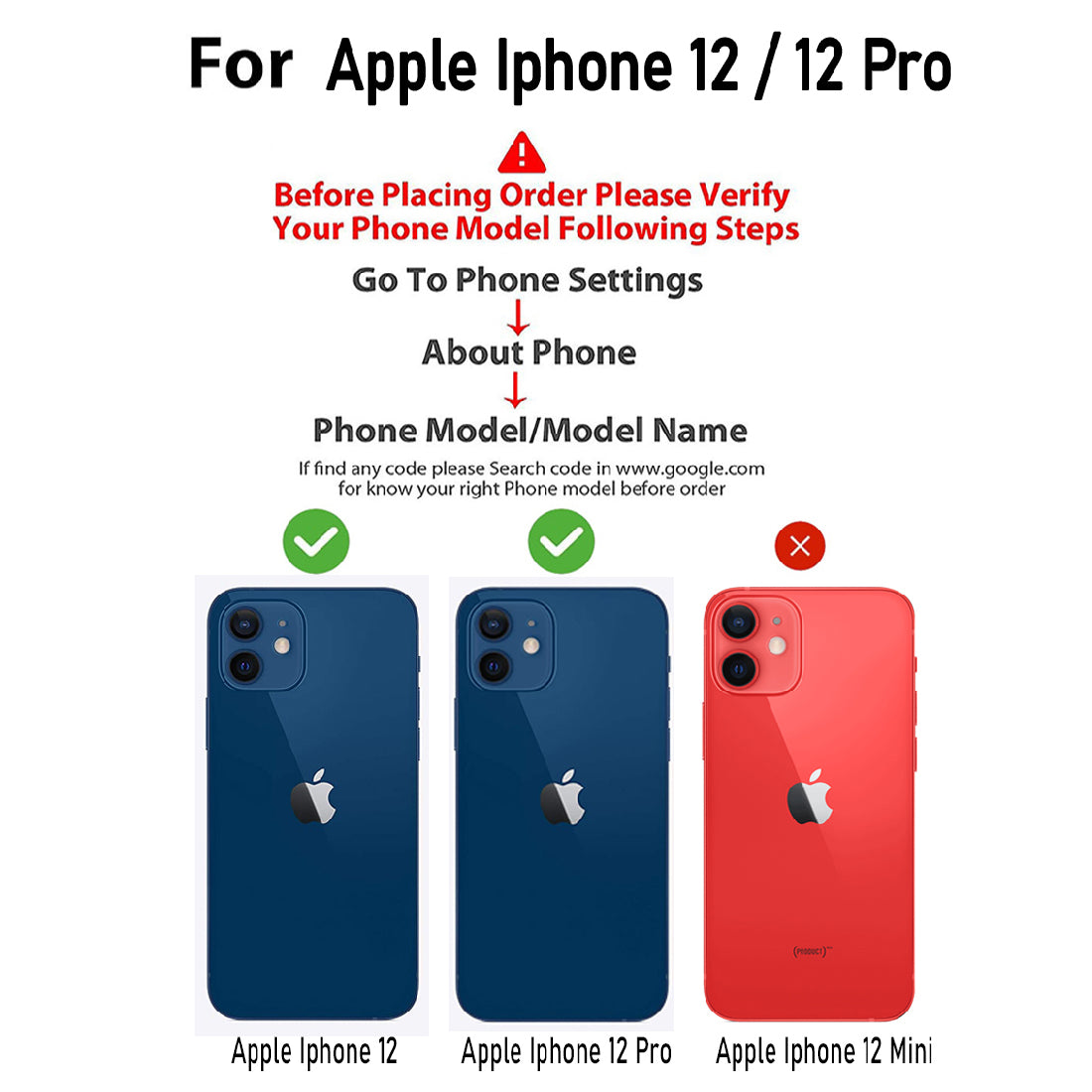 Camera Protection Bumper Cover for Apple iPhone 12 Pro