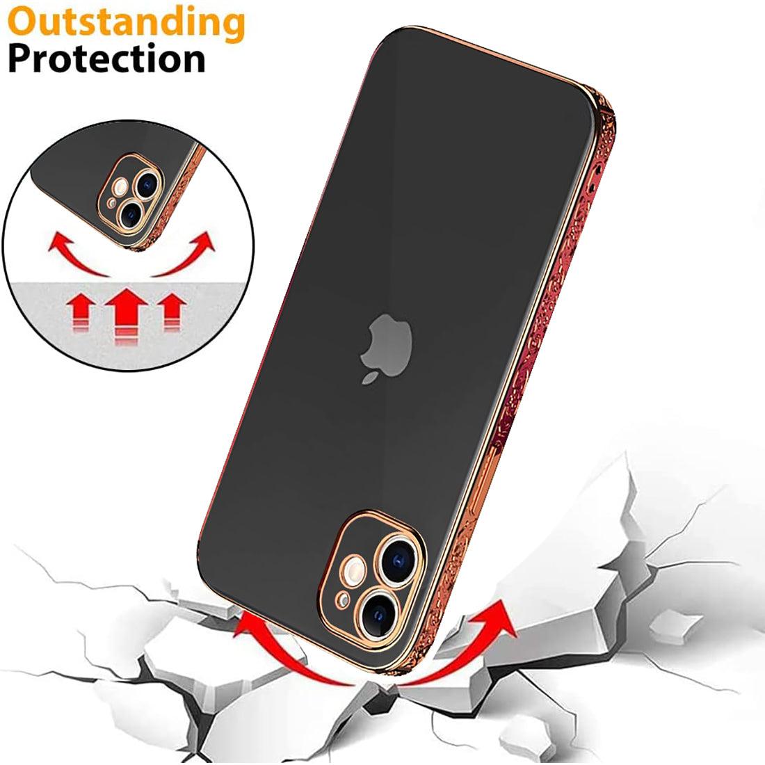 Camera Protection Bumper Cover for Apple iPhone 12 Mini