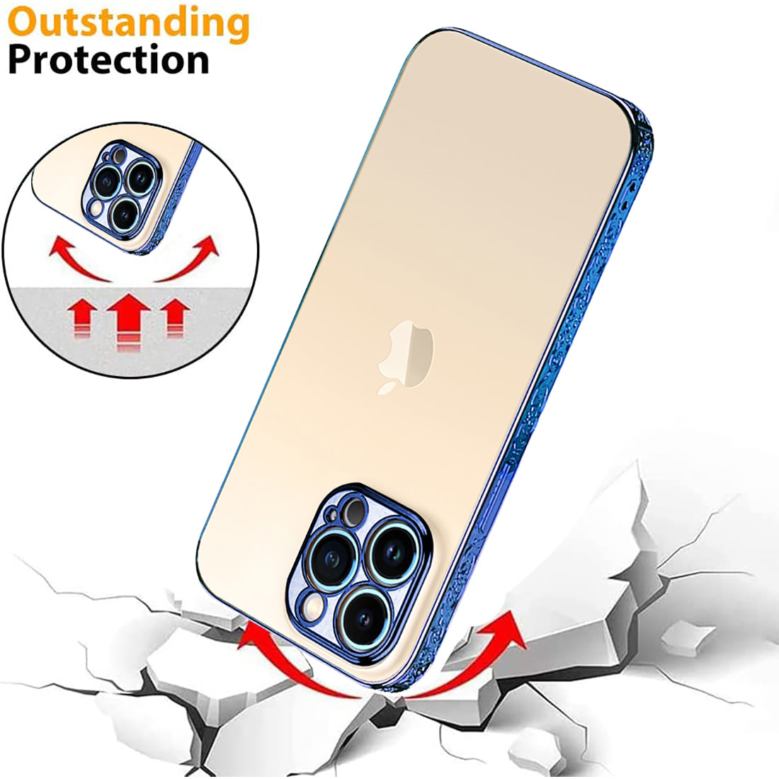 Camera Protection Bumper Cover for Apple iPhone 13 Pro