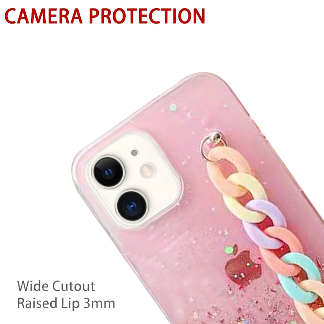 Glitter Case with Chain Holder for Apple iPhone 11 Pro