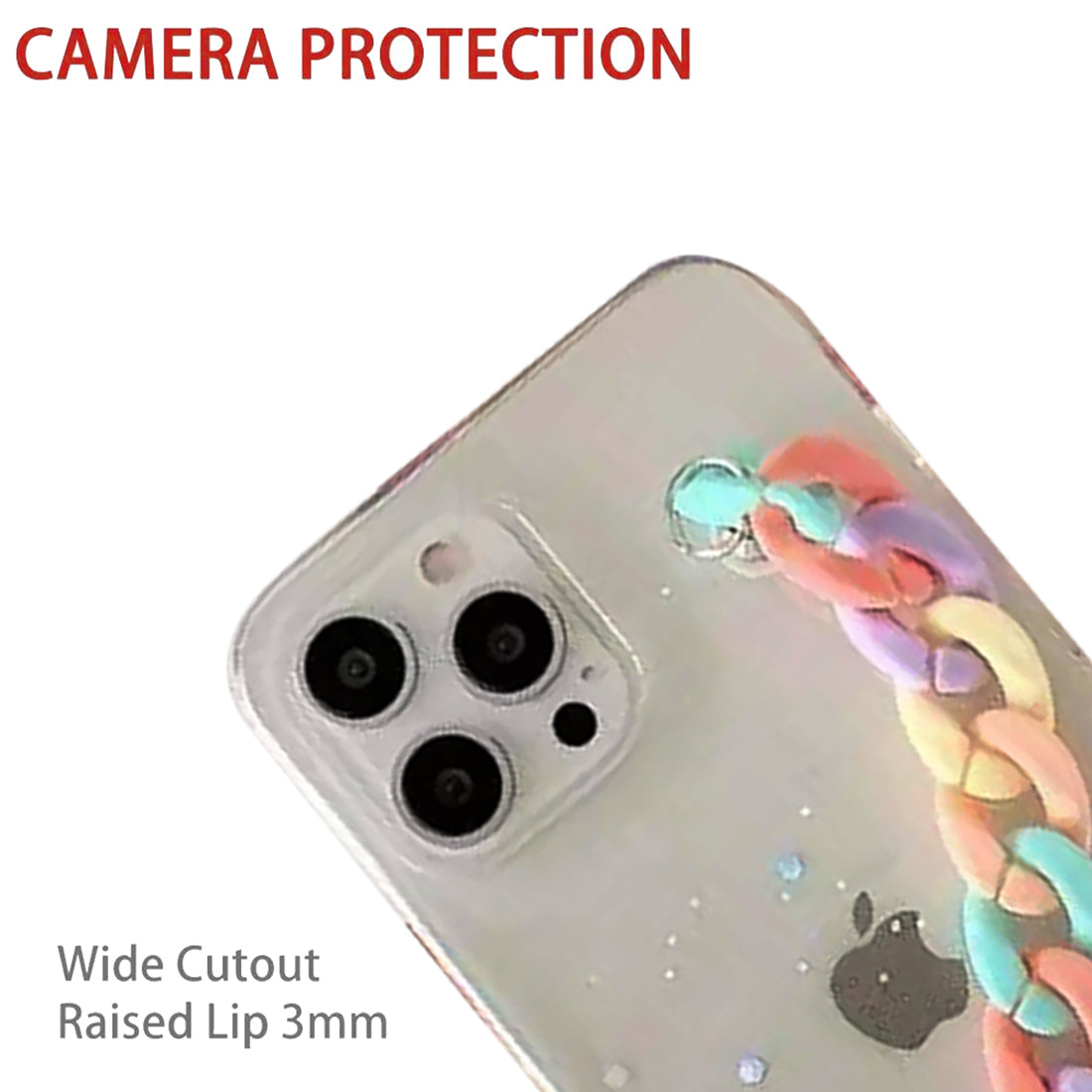 Glitter Case with Chain Holder for Apple iPhone 13 Pro Max